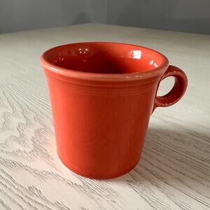 Orange-Red Fiesta Coffee Cup Mug